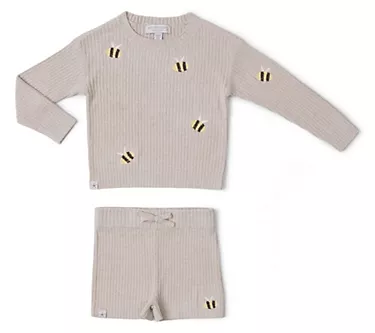 Barefoot Dreams CozyChic Ultra Lite Toddler BeeSet