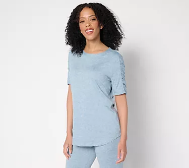 Denim & Co. Active Regular Cool to the Touch Jersey Tunic