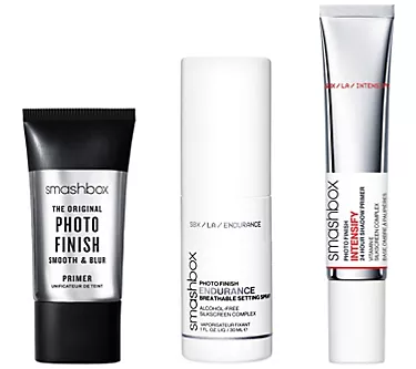 Smashbox On-Set Essentials: Primer + Setting Spray Trio