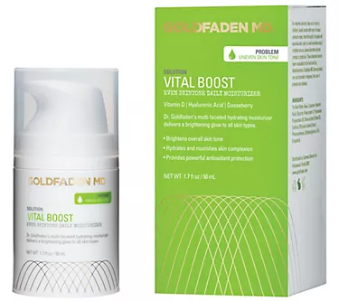 GOLDFADEN MD Vital Boost Even Skintone Daily Moisturizer