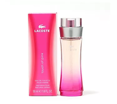 Lacoste Touch Of Pink Ladies Eau de Toilette Spray 1.6 oz