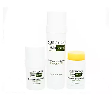 Surgeon Skin Secret's 3-piece Travel Pack-Unscented