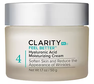 ClarityRx Feel Better Hyaluronic Acid Moisturizing Cream