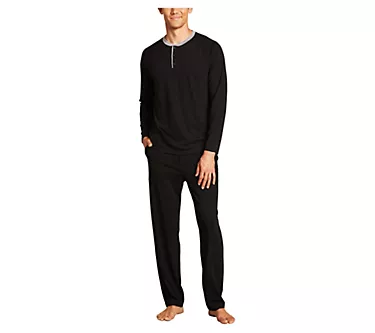 Barefoot Dreams Malibu Men's Collection Triblend Henley