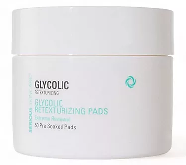 SERIOUS SKINCARE Glycolic Retexturizing Pads