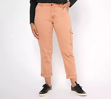 LOGO by Lori Goldstein Petite Cargo Boyfriend Jeans 1 141079-logo-by-lori-goldstein-petite-cargo-boyfriend-jeans-1.webp