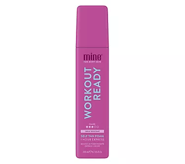 MineTan Workout Ready Self Tan Foam