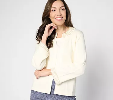 Isaac Mizrahi Live! Knit Jacket with Faux-Pearl Details 1 142513-isaac-mizrahi-live-knit-jacket-with-faux-pearl-details-1.webp