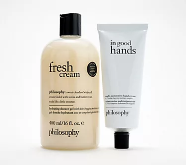philosophy take care of your hands cleanse & restore 2pc set