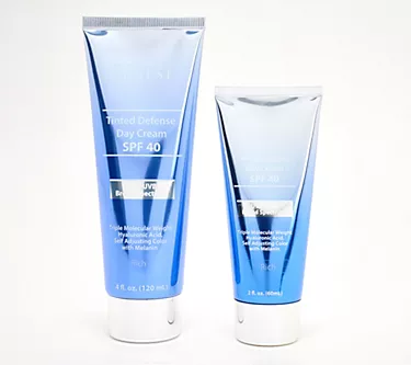 Dr. Denese SPF 40 Tinted Defense Day Cream 4oz & 2oz Set