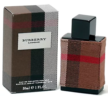 Burberry London Men Eau De Toilette Spray - Cloth Bottle 1 oz