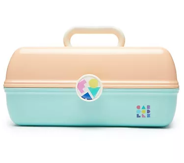 Caboodles Vintage On-The-Go Girl Two-Tone Cosmetic Case