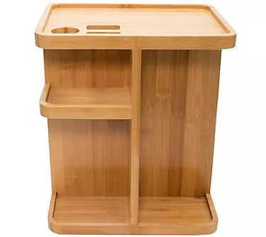 Sorbus Bamboo Carousel Organizer 1 14714-sorbus-bamboo-carousel-organizer-1.webp