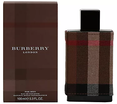 Burberry London Men Eau de Toilette Spray- Cloth Bottle 3.3 o