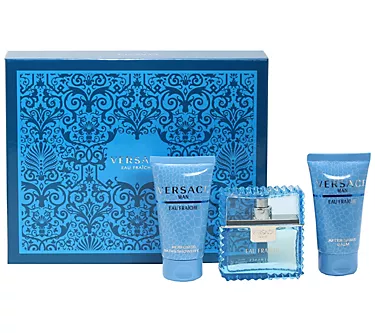 Versace Eau Fraiche EDP, After Shave & Shower Gel Gift Set