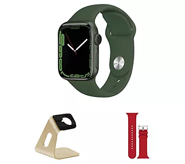 Refurbished Apple Watch Series 7 GPS 45mm Bundle