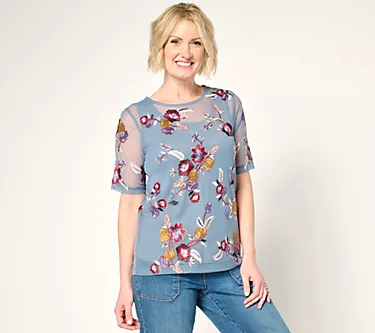 149389-logo-lavish-by-lori-goldstein-embroidered-mesh-top-with-knit-tank-1.webp