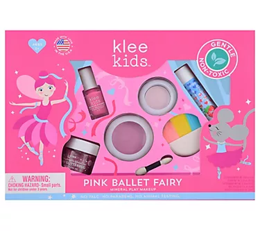 Klee Kids Pink Ballet Fairy Deluxe Makeup Set