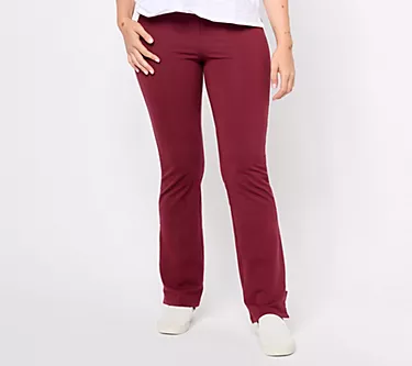 Women with Control Petite Contour Waist Tab Pant