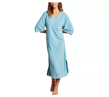 Barefoot Dreams CozyTerry Double V-Neck Caftan 1 152976-barefoot-dreams-cozyterry-double-v-neck-caftan-1.webp