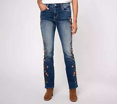 Driftwood Denim Kelly Bootcut Jeans- Whispering Vines