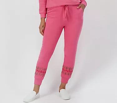 Candace Cameron Bure Regular French Terry Jogger