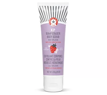First Aid Beauty KP Bump Eraser Body Scrub 8oz- Strawberry