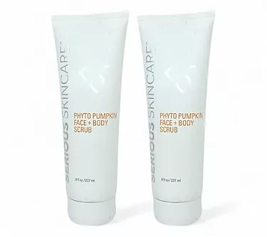 SERIOUS SKINCARE Phyto Pumpkin Face + Body Scrub 8oz Twin Pack 1 16063-serious-skincare-phyto-pumpkin-face-body-scrub-8oz-twin-pack-1.webp