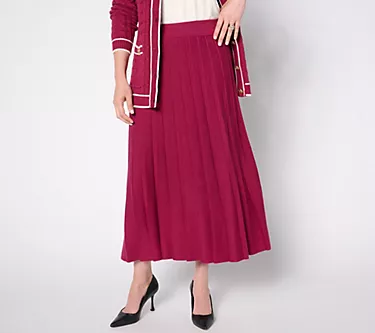 Isaac Mizrahi Live! Petite Sunburst Pleated Midi Sweater Skirt 1 161187-isaac-mizrahi-live-petite-sunburst-pleated-midi-sweater-skirt-1.webp
