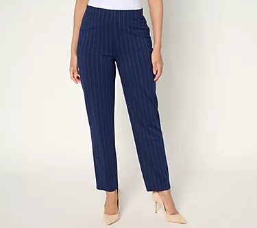 Dennis Basso Regular Spring Ponte Pinstripe Pull-On Pants 1 161301-dennis-basso-regular-spring-ponte-pinstripe-pull-on-pants-1.webp