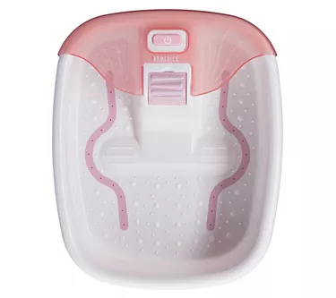 HoMedics Bubble Bliss Deluxe Footbath W/ Heat &Massage Nodes