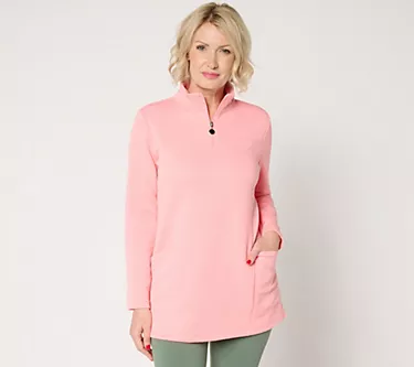 162423-denim-co-active-petite-jacquard-quarter-zip-tunic-1.webp