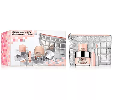 Clinique Moisture Glow-To's Skincare + Makeup Set