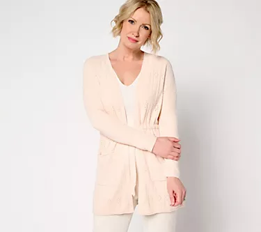 166976-barefoot-dreams-cozychic-ultra-lite-diamond-pointelle-tie-cardigan-1.webp