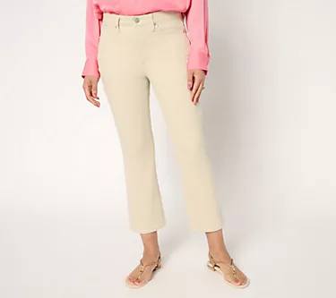 NYDJ High Rise Tall Billie Ankle Jeans w/ Cool Embrace