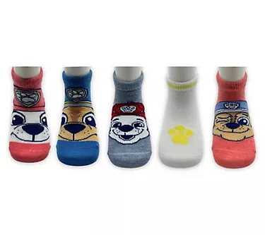Paw Patrol Toddlers' Set of 5 Character ShortySocks