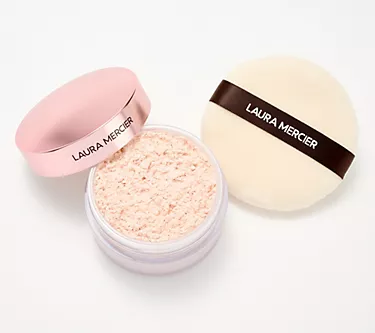 Laura Mercier Ultra Blur Rose Translucent Loose Setting Power w/Puff