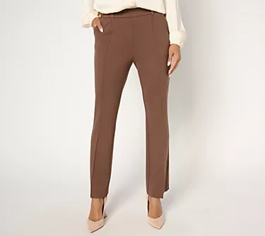 Isaac Mizrahi Live! Tall Sublime Stretch Ponte Bootcut Pants