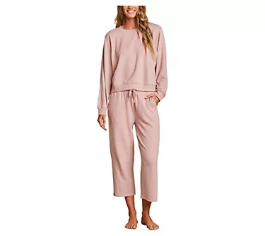 Barefoot Dreams Malibu Collection Brushed Fleece Pullover