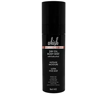 Whish Dry Oil Body Mist with Bakuchiol