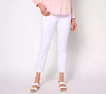 NYDJ Curve Shaper Sheri Slim Ankle Jean - Optic White