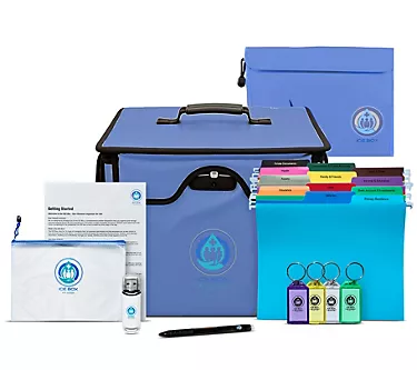 ICE BOX 2.0 Personal Info Storage System W/Sleeve &Extra Accessories