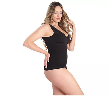 Memoi Lace Wireless Shaping Tank