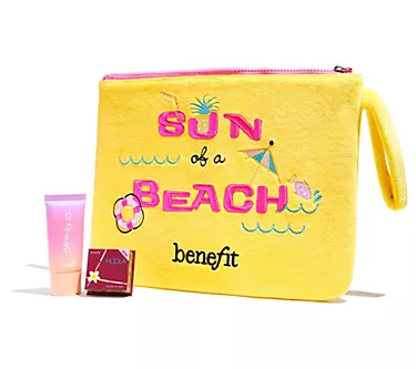 Benefit Cosmetics Get Ready for Summer Bronze &Glow Pouch Set