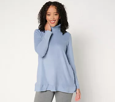 Cuddl Duds Fleecewear with Stretch Flutter Hem Mock Neck 1 181517-cuddl-duds-fleecewear-with-stretch-flutter-hem-mock-neck-1.webp