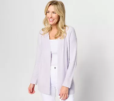 Barefoot Dreams CozyChic Lite Ribbed Cuff Coastline Cardigan