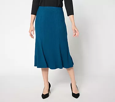 Susan Graver Regular Rib Knit Paneled Pull-On Midi Skirt 1 183885-susan-graver-regular-rib-knit-paneled-pull-on-midi-skirt-1.webp
