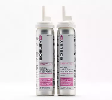 Bosley MD Women's Hair Regrowth Foam Duo