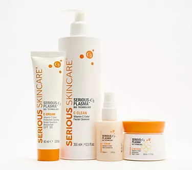 SERIOUS SKINCARE Vitamin C AM/PM 4 pc Kit
