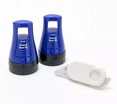 Guard Your ID Set of 2 Advanced X Rollers with Box Opener